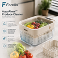 Forellix™ AquaRinse Produce Cleaner – Smart Fresh Food Washing Station